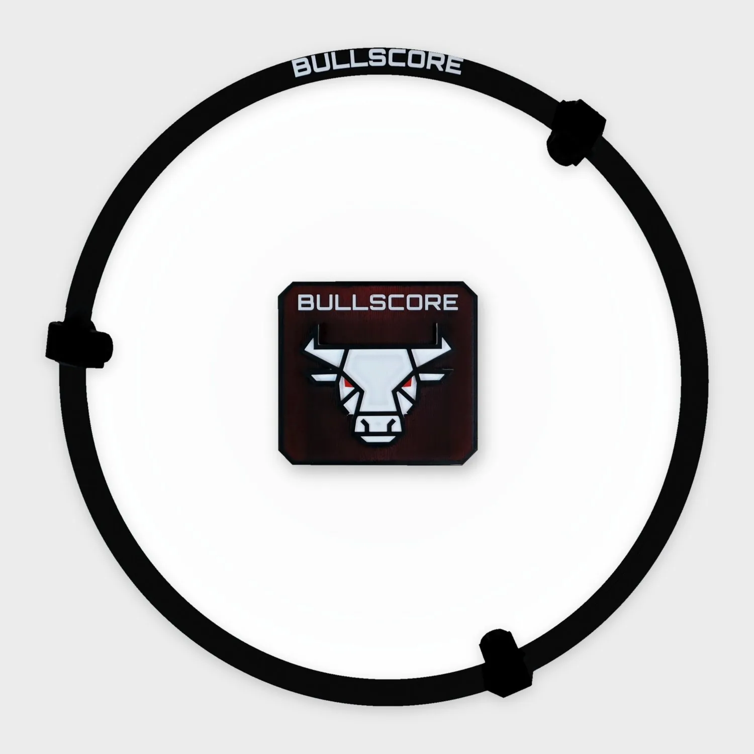 Lichtring eingeschaltet, mit BULLSCORE-Box
